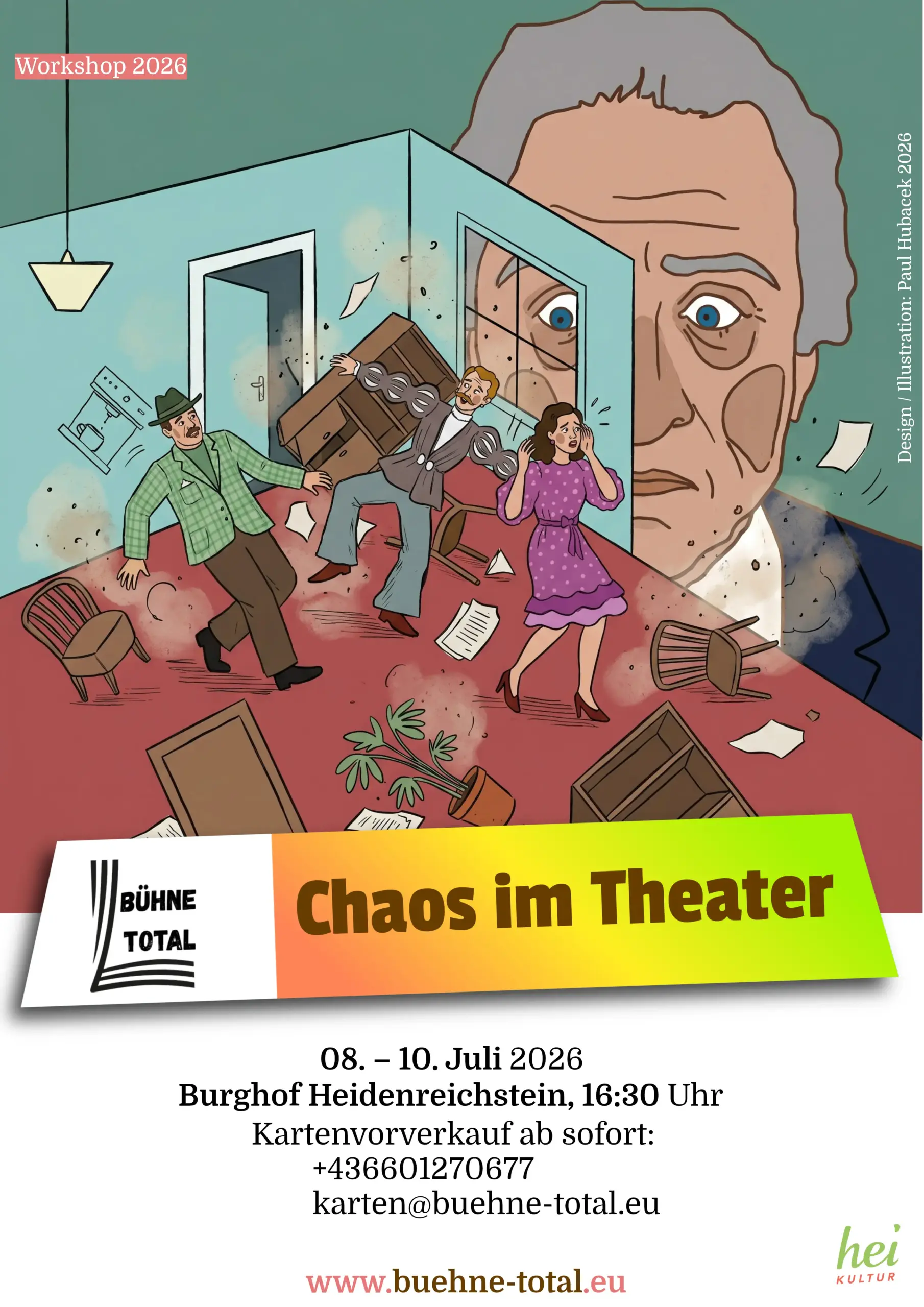 Chaos im Theater
